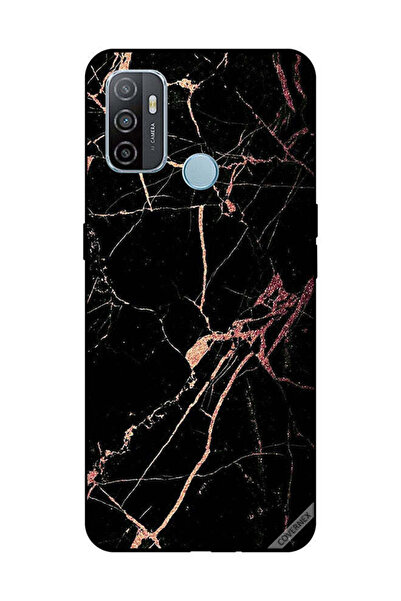 Covernex غطاء حماية لهاتف OPPO A53/A53S بنمط رخامي أسود