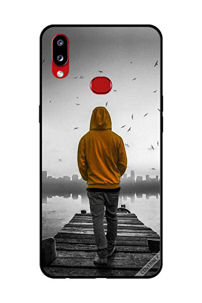 Covernex غطاء حماية لهاتف سامسونج جالاكسي A10s - فتى حزين يمشي