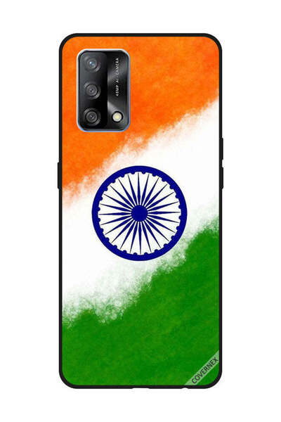 Covernex غطاء حماية لهاتف OPPO A74/F19 4G بألوان علم الهند