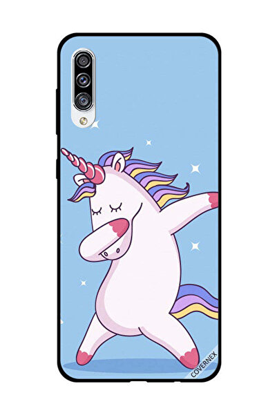 Covernex غطاء حماية لهاتف سامسونج جالاكسي A30s - يونيكورن - أزرق داكن