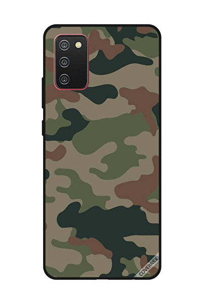 Covernex غطاء حماية لهاتف سامسونج جالاكسي A02s/F02s بنمط مموه باللونين الأخضر...