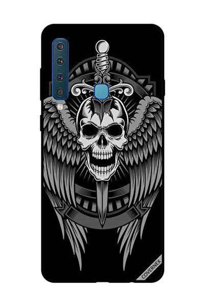 Covernex غطاء حماية لهاتف سامسونج جالاكسي A9 2018 - جمجمة وأجنحة نسر