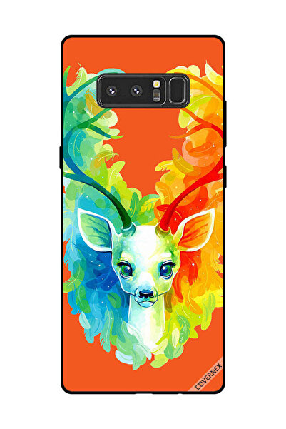 Covernex غطاء حماية لهاتف سامسونج جالاكسي نوت 8 - غزال ملون