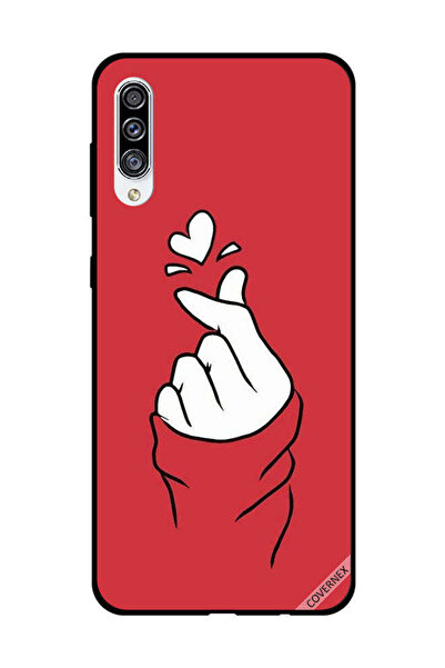 Covernex غطاء حماية لهاتف سامسونج جالاكسي A30s سناب لوف أحمر