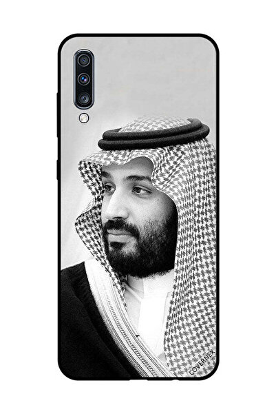 Covernex غطاء حماية لهاتف سامسونج جالاكسي A70 صورة محمد بن سلمان بالأبيض والأسود