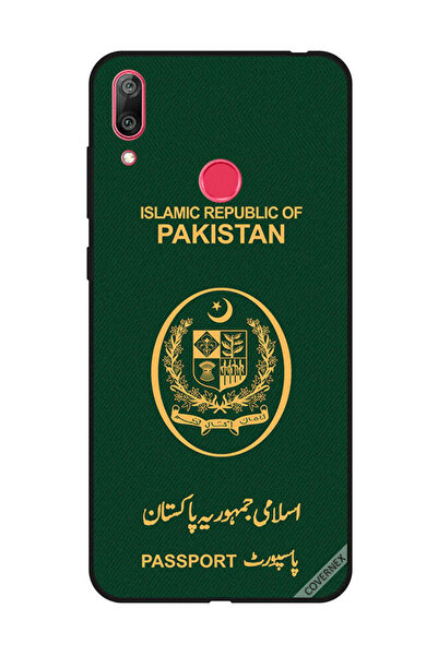 Covernex غطاء حماية لهاتف هواوي Y7 برايم 2019 - جواز سفر باكستاني