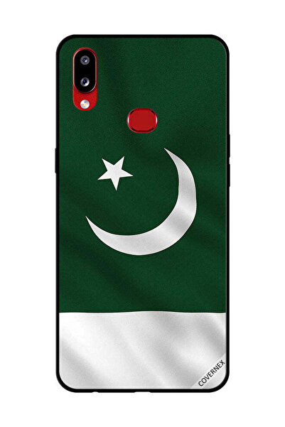 Covernex غطاء حماية لهاتف سامسونج جالاكسي A10s علم باكستان عمودي