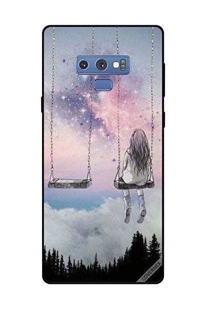 Covernex غطاء حماية لهاتف سامسونج جالكسي نوت 9 - فتاة حزينة وحيدة