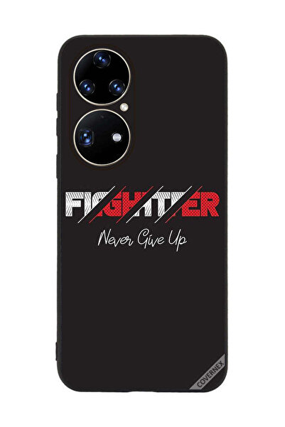 Covernex غطاء حماية لهاتف هواوي بي 50 برو - المقاتل لا يستسلم أبدًا