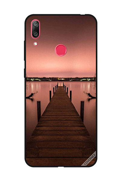 Covernex غطاء حماية لهاتف هواوي Y7 Prime 2019 - مسار إلى البحر مساء