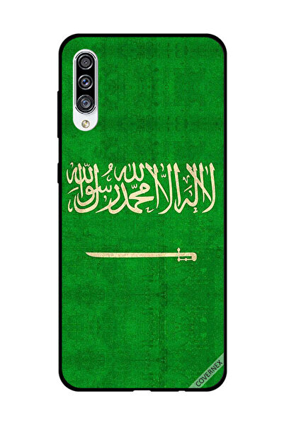 Covernex غطاء حماية لهاتف سامسونج جالاكسي A30s بعلم المملكة العربية السعودية ...