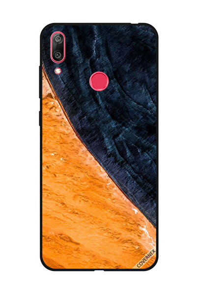 Covernex Protective Case Cover For Huawei Y7 Prime 2019 Yellow & Black Paint ...