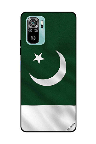 Covernex غطاء حماية لهاتف شاومي ريدمي نوت 10 4G علم باكستان عمودي