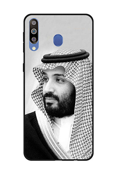 Covernex غطاء حماية لهاتف سامسونج جالاكسي M30 صورة محمد بن سلمان بالأبيض والأسود