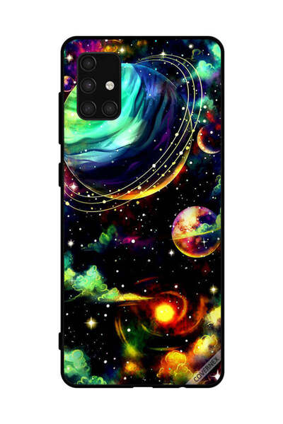 Covernex غطاء حماية لهاتف سامسونج جالاكسي A71 4G نباتات زحل