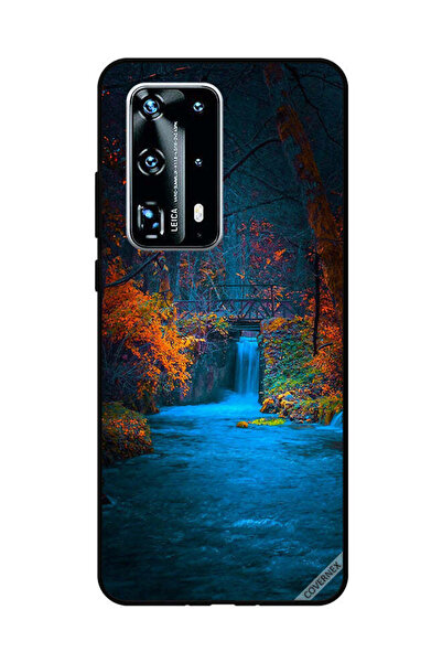 Covernex غطاء حماية لهاتف هواوي بي 40 برو بلس - شلال أزرق