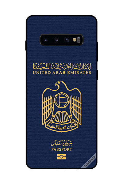 Covernex غطاء حماية لهاتف سامسونج جالاكسي S10 بلس جواز سفر الإمارات 2