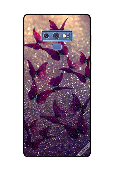 Covernex غطاء حماية لهاتف سامسونج جالكسي نوت 9 بنقشة فراشات لامعة