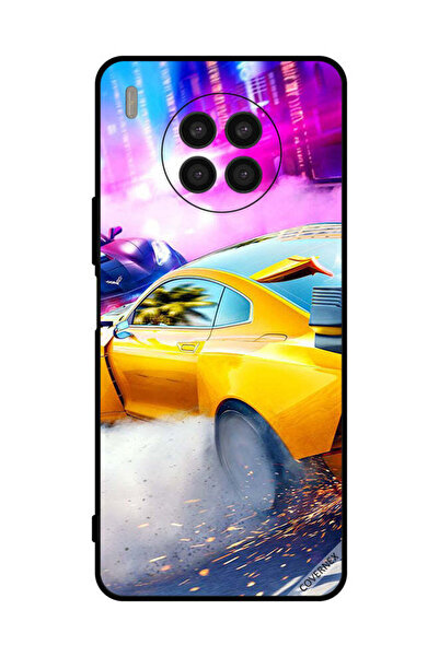 Covernex غطاء حماية لهاتف هواوي نوفا 8i - سيارة صفراء
