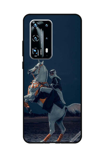 Covernex غطاء حماية لهاتف هواوي بي 40 برو بلس - شاب على حصان