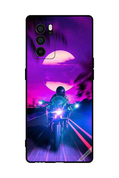 Covernex غطاء حماية لهاتف Oppo Reno6 Pro+ 5G راكب الدراجة النارية يترك القمر ...