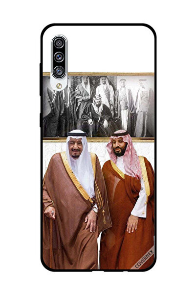 Covernex غطاء حماية لهاتف سامسونج جالاكسي A30s الملك سلمان ومحمد بن سلمان يتح...