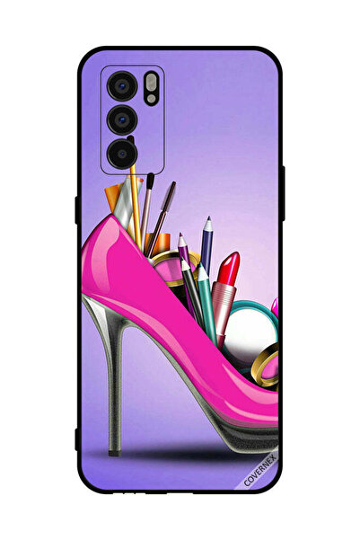 Covernex Protective Case Cover For Oppo Reno6 5G Shoe With Makeup