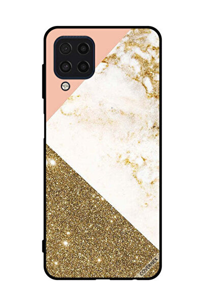 Covernex غطاء حماية لهاتف سامسونج جالاكسي M32 4G بنمط لامع ذهبي وغير لامع