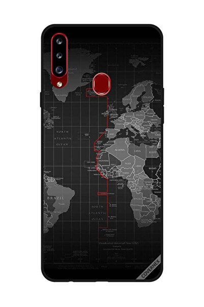 Covernex غطاء حماية لهاتف سامسونج جالاكسي A20s بطبعة حدود المحيط