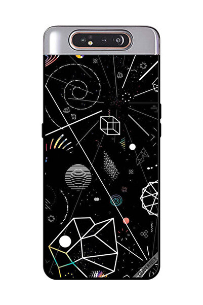 Covernex غطاء حماية لهاتف سامسونج جالكسي A80 بأشكال هندسية