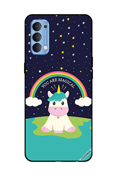 Covernex Protective Case Cover For OPPO Reno 4 4G Magical Unicorn