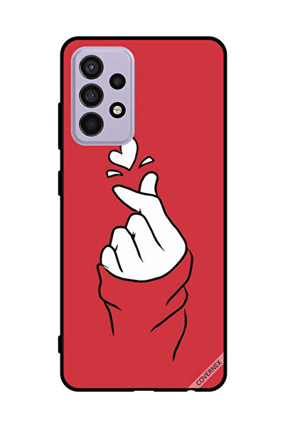 Covernex غطاء حماية لهاتف سامسونج جالاكسي A52s 5G سناب لوف أحمر