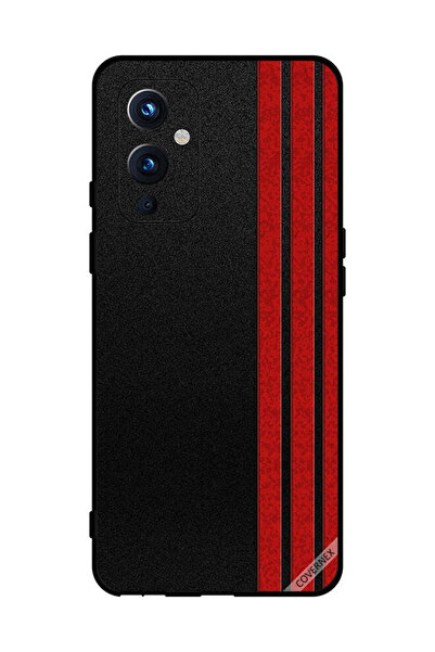 Covernex غطاء حماية لهاتف OnePlus 9 بثلاثة خطوط عمودية حمراء
