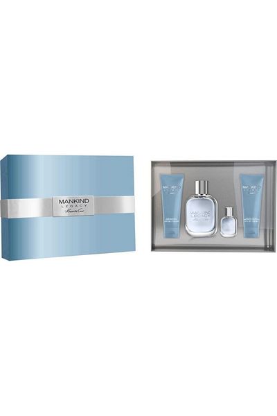Kenneth Cole Mankind Legacy for Men Set EDT 100Ml with EDT 15Ml with Asb 100Ml with Bw 100Ml