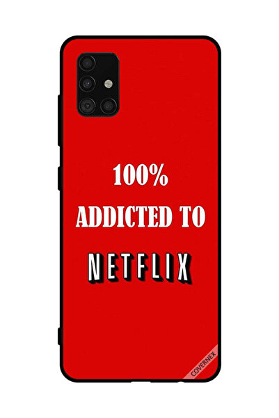 Covernex غطاء حماية لهاتف سامسونج جالاكسي A51 4G مدمن على نتفليكس بنسبة 100%