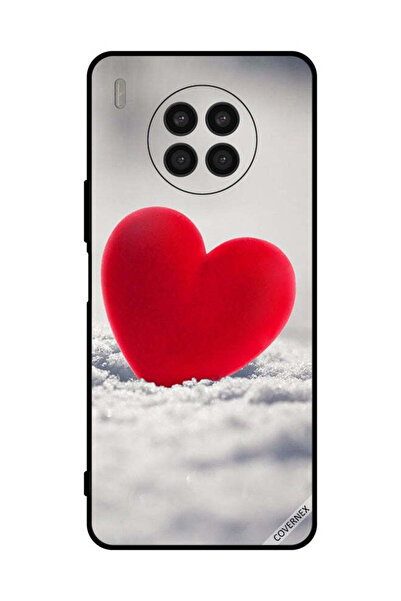 Covernex غطاء حماية لهاتف هواوي نوفا 8i بتصميم قلب أحمر جميل