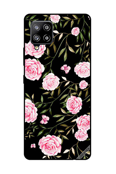 Covernex غطاء حماية لهاتف سامسونج جالاكسي M42 5G ورود وردية في باقات من الأور...