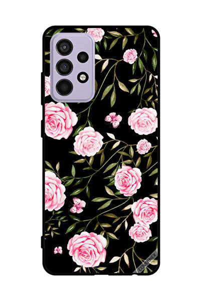 Covernex غطاء حماية لهاتف سامسونج جالاكسي A52s 5G ورود وردية في باقات من الأو...