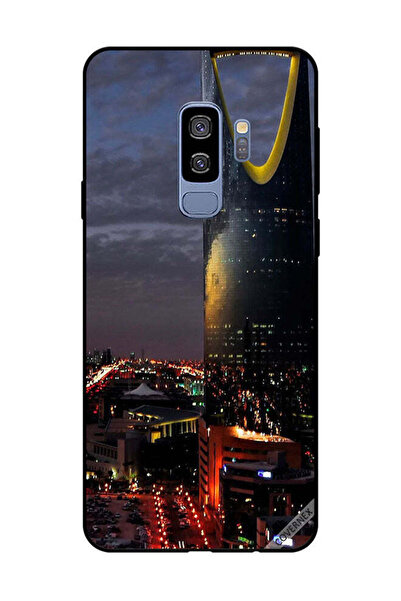 Covernex غطاء حماية لهاتف سامسونج جالاكسي إس 9 بلس منظر برج الفيصلية في المساء