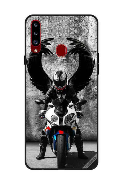 Covernex غطاء حماية لهاتف سامسونج جالاكسي A20s - وينجر بايك لاحب الدراجات