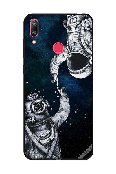Covernex غطاء حماية لهاتف هواوي Y7 Prime 2019 - رائد فضاء وغواص