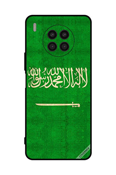 Covernex غطاء حماية لهاتف هواوي نوفا 8i بعلم المملكة العربية السعودية العتيق