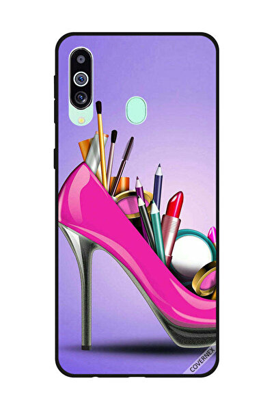 Covernex Protective Case Cover For Samsung Galaxy M40/A60 Shoe With Makeup
