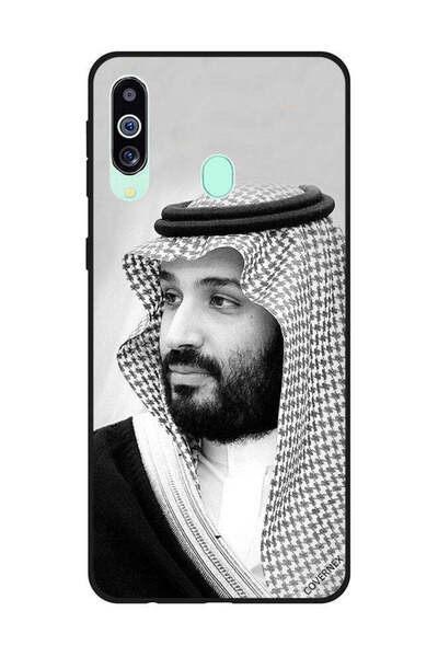 Covernex غطاء حماية لهاتف سامسونج جالاكسي M40/A60 صورة محمد بن سلمان بالأبيض ...