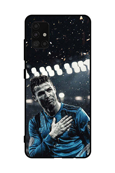Covernex غطاء حماية لهاتف سامسونج جالاكسي A51 4G رونالدو يشكر الجمهور على الت...