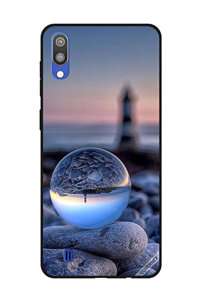 Covernex غطاء حماية لهاتف سامسونج جالاكسي M10، تصوير رائع للطبيعة في زجاج دائري