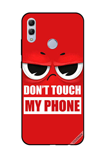 Covernex Protective Case Cover For Honor 10 Lite Don't Touch My Phone Red