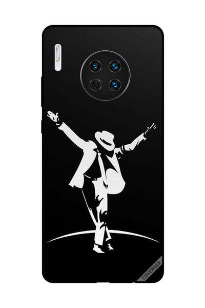 Covernex غطاء حماية لهاتف هواوي ميت 30 أكشن أسود وأبيض