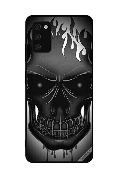 Covernex غطاء حماية لهاتف سامسونج جالاكسي A03s 4G برسومات جمجمة