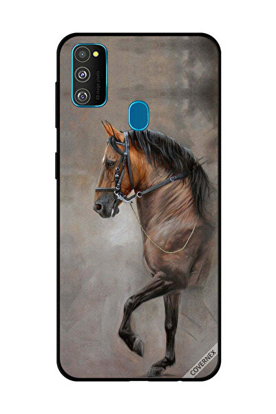 Covernex غطاء حماية لهاتف سامسونج جالاكسي M30s صورة حصان عتيقة